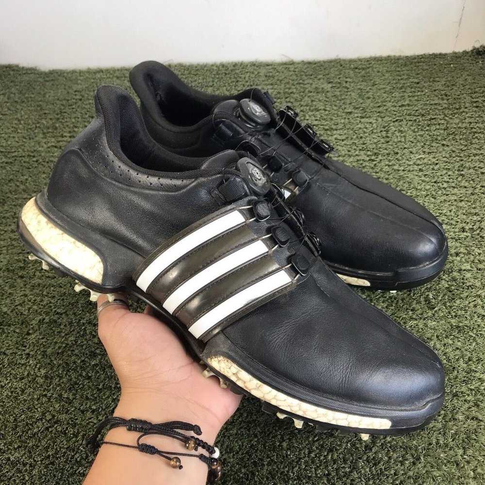 Adidas Mens Tour 360 Boost Boa Golf Shoes Black F3341… Gem